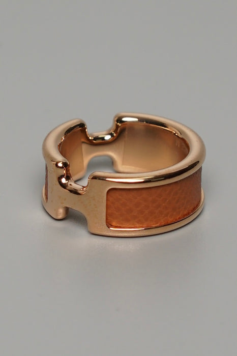 Hermes Olympe Ring in Gold Rghw Size M (Brand New)