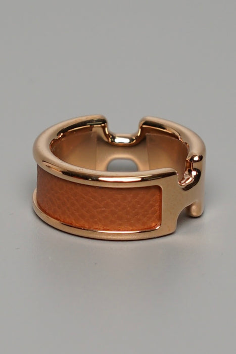 Hermes Olympe Ring in Gold Rghw Size M (Brand New)