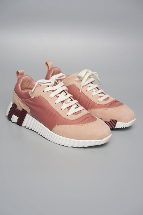 Hermes Bouncing Sneakers in Rose Size 39.5 (Brand New)