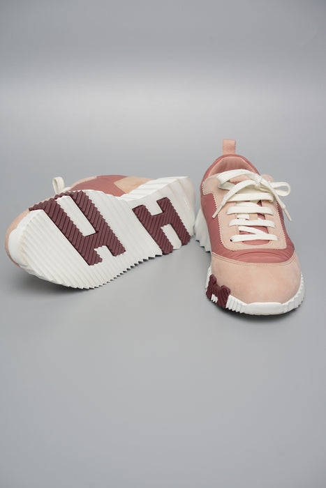 Hermes Bouncing Sneakers in Rose Size 39.5 (Brand New)