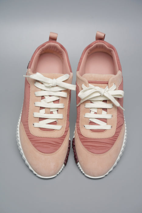 Hermes Bouncing Sneakers in Rose Size 39.5 (Brand New)