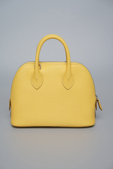 Hermes Mini Bolide in Jaune Mango Chèvre Phw (Brand New)