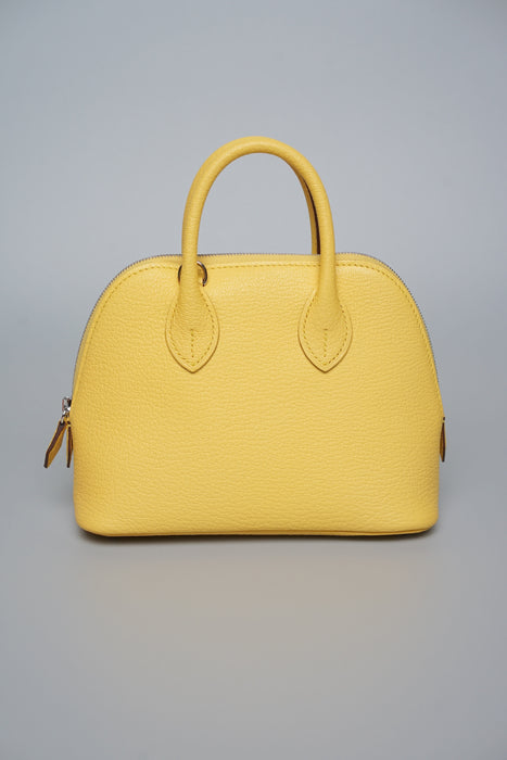 Hermes Mini Bolide in Jaune Mango Chèvre Phw (Brand New)