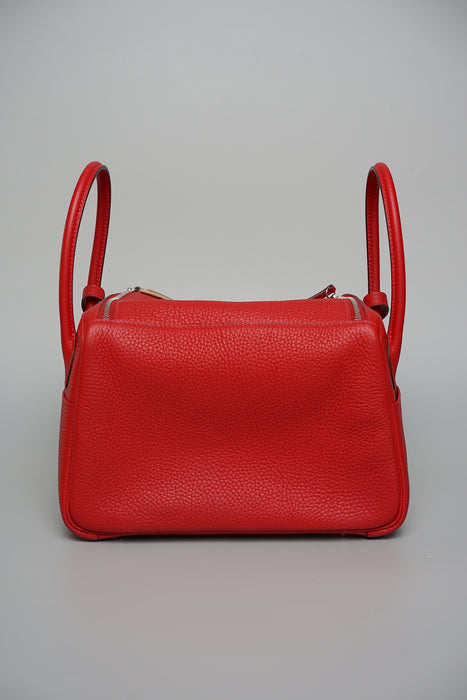 Hermes Lindy 26 in Rouge Cassaque Phw