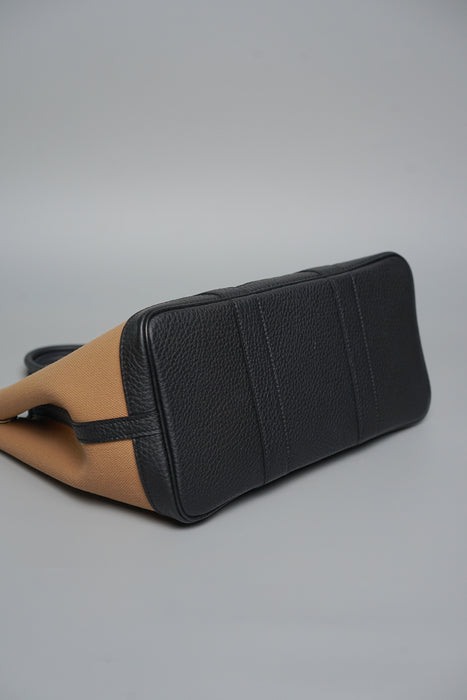 Hermes Garden Party 30 in Chai/Noir Phw