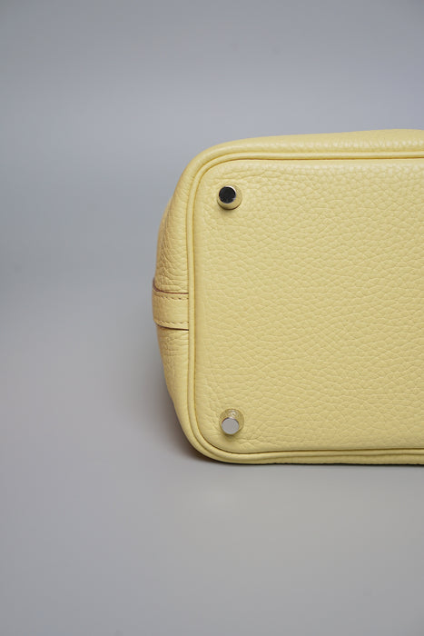 Hermes Picotin 18 in Jaune Poussin Phw
