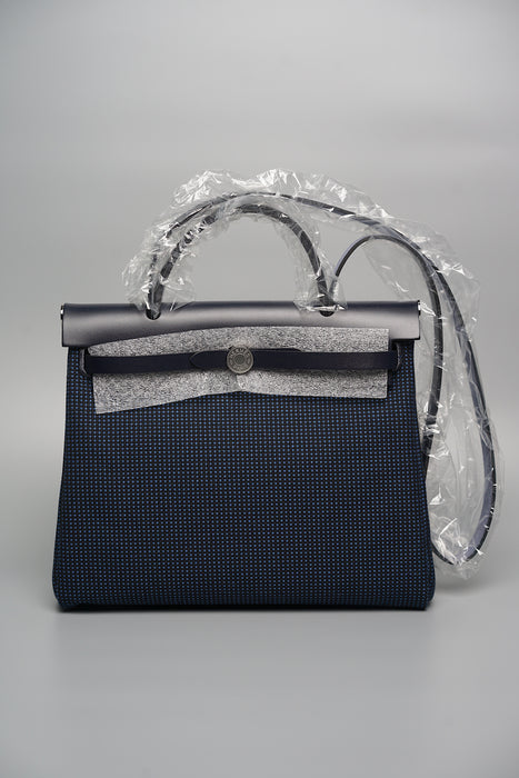 Hermes Herbag 31 in Navy Phw (Brand New)