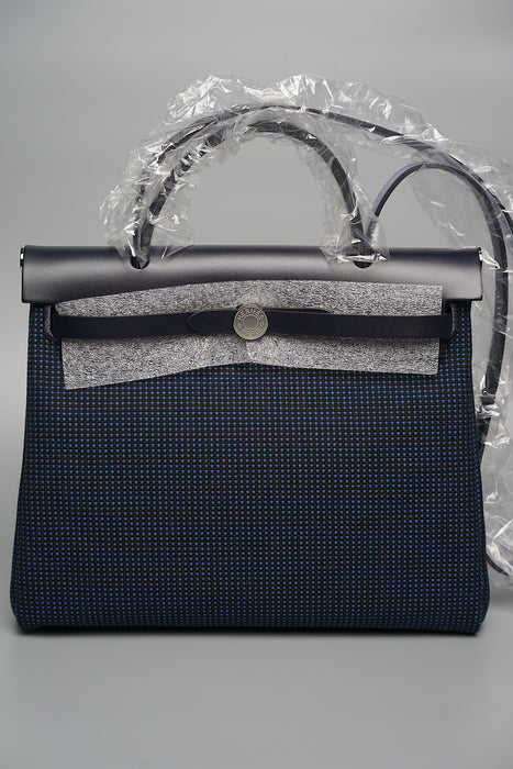 Hermes Herbag 31 in Navy Phw (Brand New)