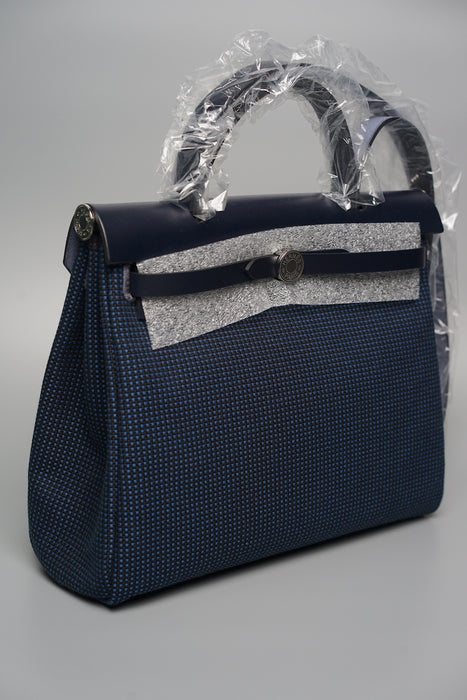 Hermes Herbag 31 in Navy Phw (Brand New)