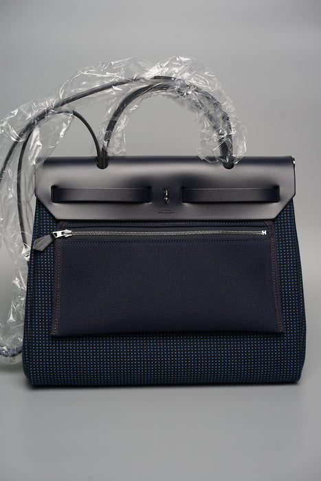 Hermes Herbag 31 in Navy Phw (Brand New)