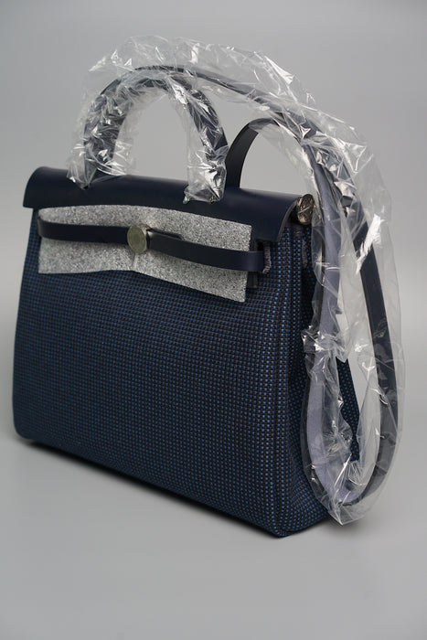 Hermes Herbag 31 in Navy Phw (Brand New)