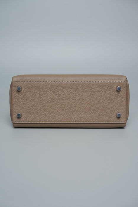 Hermes Kelly 25 in Etoupe Togo Phw (Brand New)