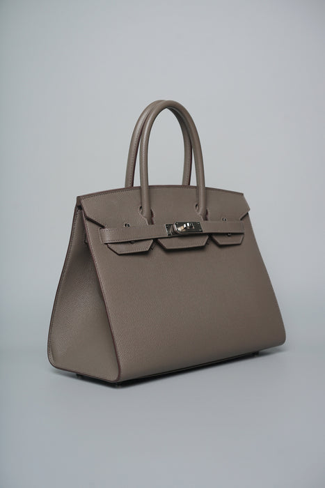 Hermes Birkin 30 in Beige de Weimar Veau Jonathan Phw (Brand New)