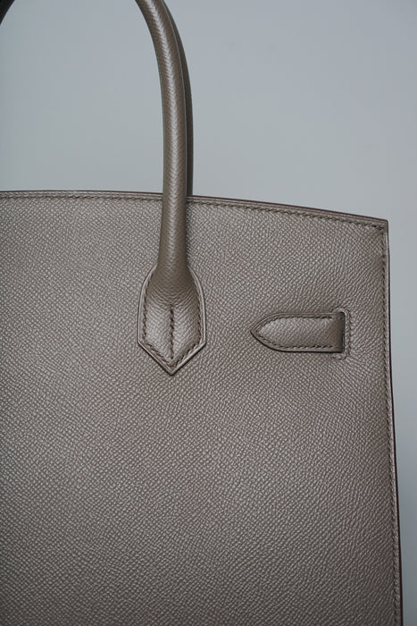 Hermes Birkin 30 in Beige de Weimar Veau Jonathan Phw (Brand New)