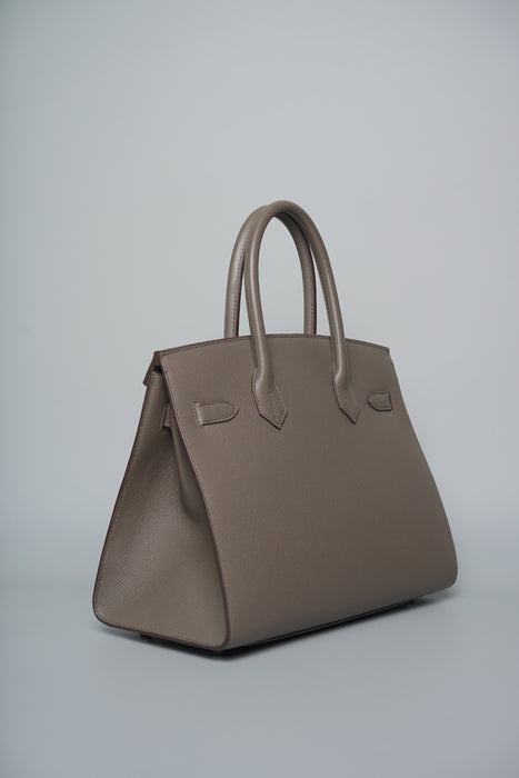 Hermes Birkin 30 in Beige de Weimar Veau Jonathan Phw (Brand New)