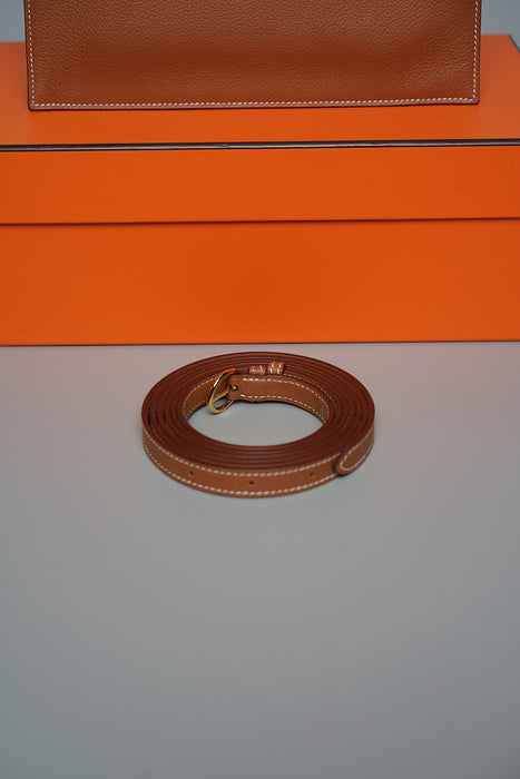 Hermes Kelly Danse in Gold Evercolor Ghw (Brand New)