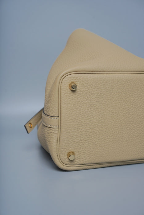 Hermes Picotin 18 in Trench Clemence Ghw