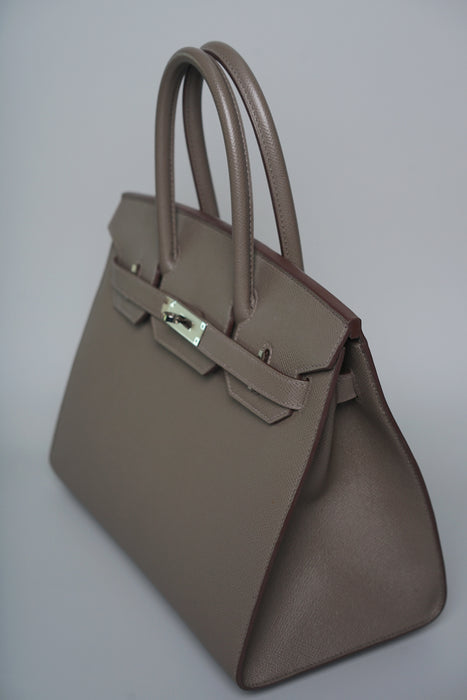 Hermes Birkin 30 in Beige de Weimar Veau Jonathan Phw (Brand New)