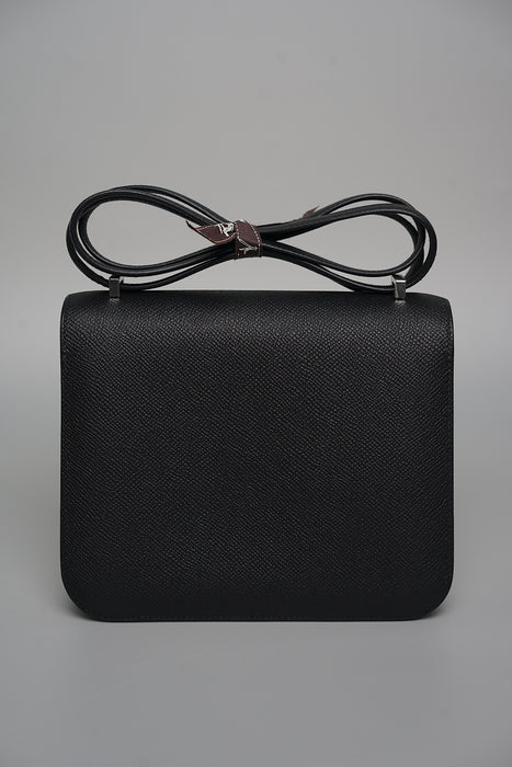 Hermes Constance 18 in Noir Epsom Phw (Brand New)