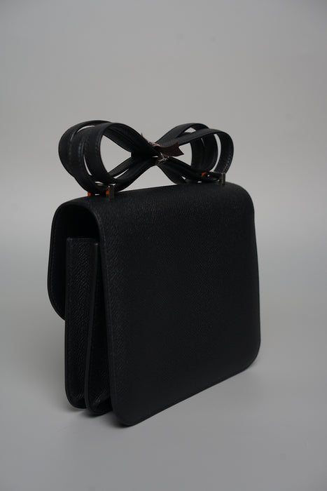 Hermes Constance 18 in Noir Epsom Phw (Brand New)