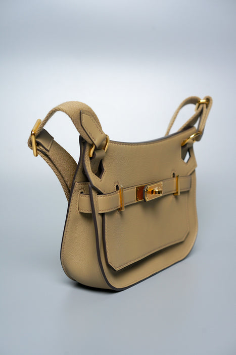 Hermes Mini Jypsiere in Beige Marfa Ghw (Brand New)