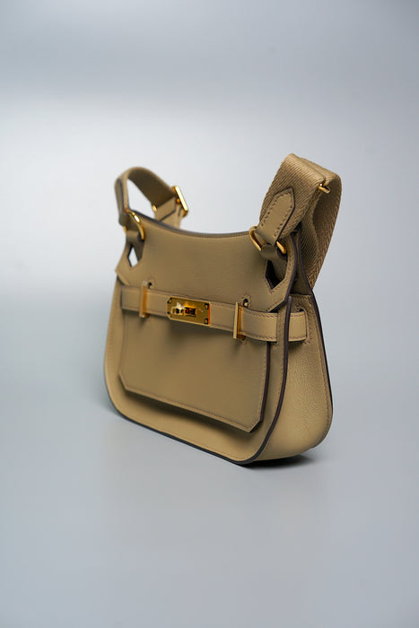 Hermes Mini Jypsiere in Beige Marfa Ghw (Brand New)