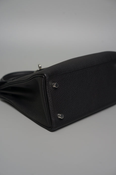 Hermes Kelly 25 in Noir Togo Phw (Brand New)