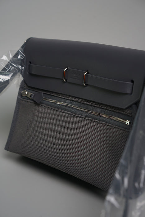 Hermes Mini Herbag in Ardoise Phw (Brand New)