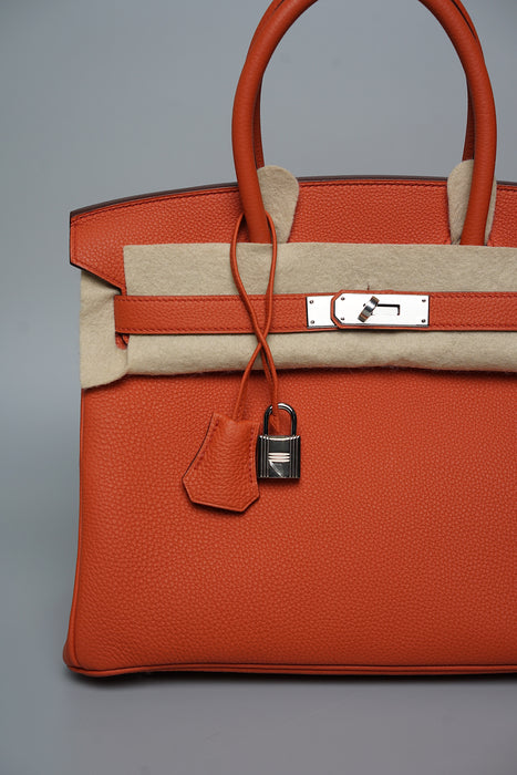 Hermes Birkin 30 in Terre Battue Togo Phw (Brand New)