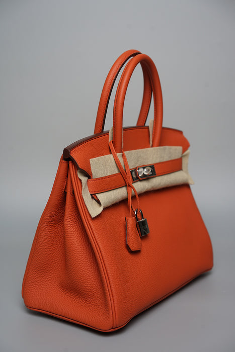 Hermes Birkin 30 in Terre Battue Togo Phw (Brand New)