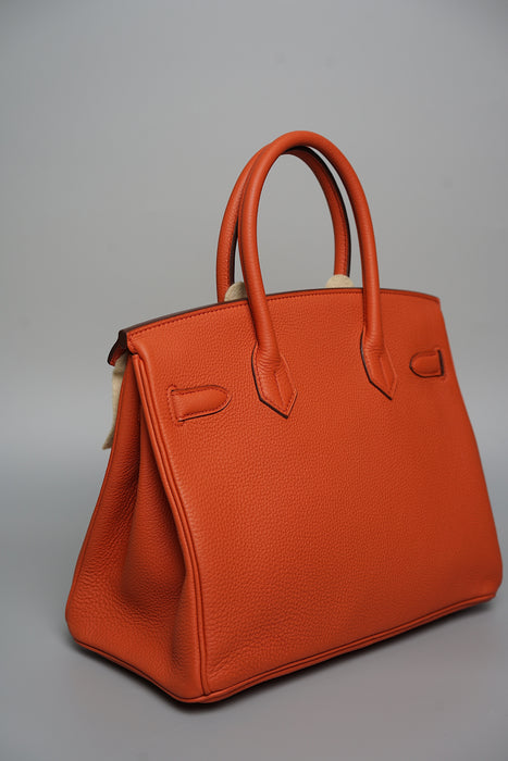 Hermes Birkin 30 in Terre Battue Togo Phw (Brand New)