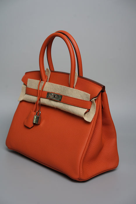 Hermes Birkin 30 in Terre Battue Togo Phw (Brand New)