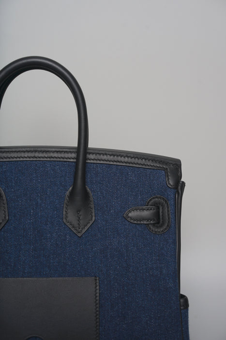 Hermes Birkin 25 Cargo in Denim Phw (Brand New)