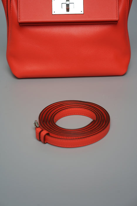 Hermes 2424-21 in Orange Field Phw (Brand New)
