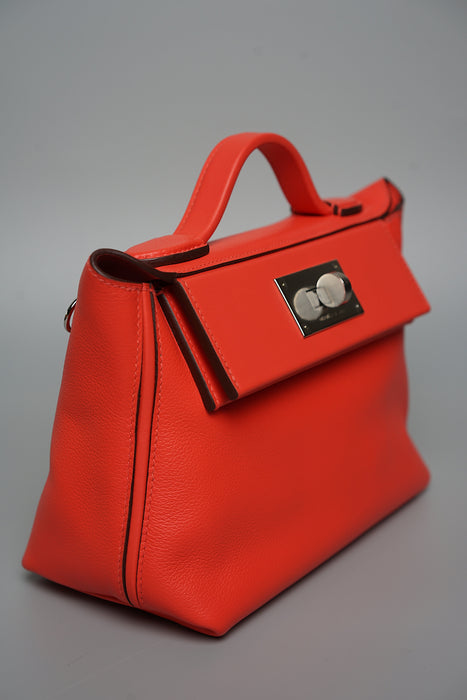 Hermes 2424-21 in Orange Field Phw (Brand New)