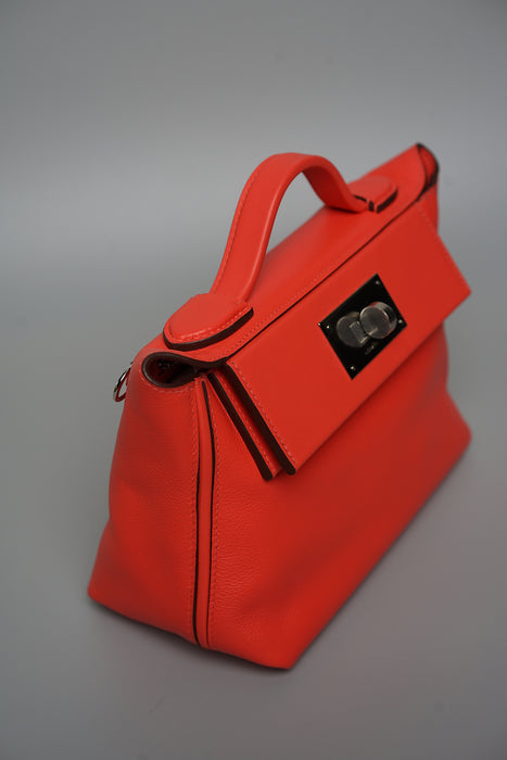 Hermes 2424-21 in Orange Field Phw (Brand New)