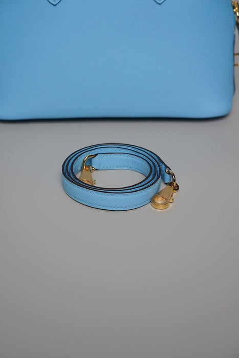Hermes Bolide 25 in Blue Celeste Epsom Ghw (Brand New)