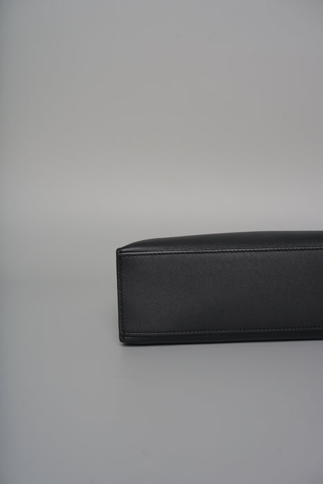 Hermes Kelly Pochette in Black Swift Ghw (Brand New)