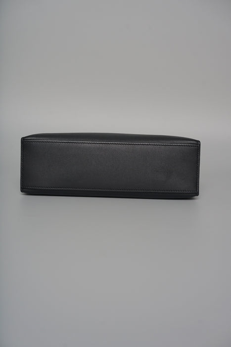 Hermes Kelly Pochette in Black Swift Ghw (Brand New)