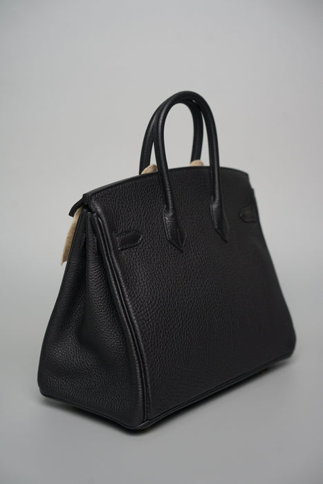Hermes Birkin 25 Black Togo Ghw (Brand New)