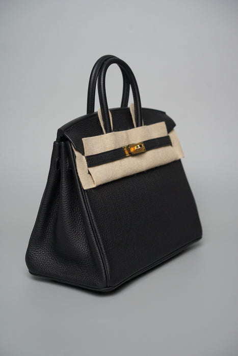 Hermes Birkin 25 Black Togo Ghw (Brand New)
