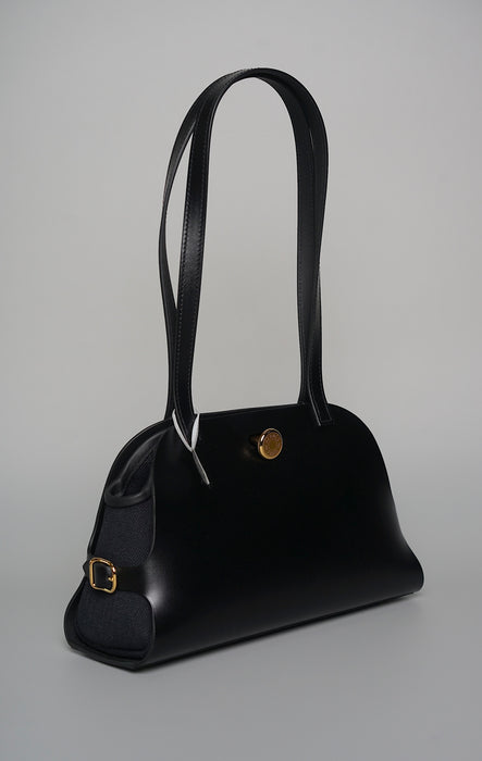 Hermes Tablier Sellier Bag in Black Ghw (Brand New)