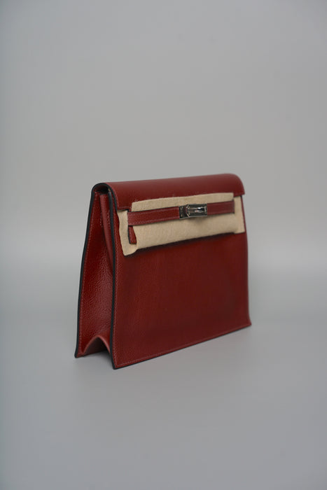 Hermes Kelly Danse in Rouge H Evercolor Phw (Brand New)