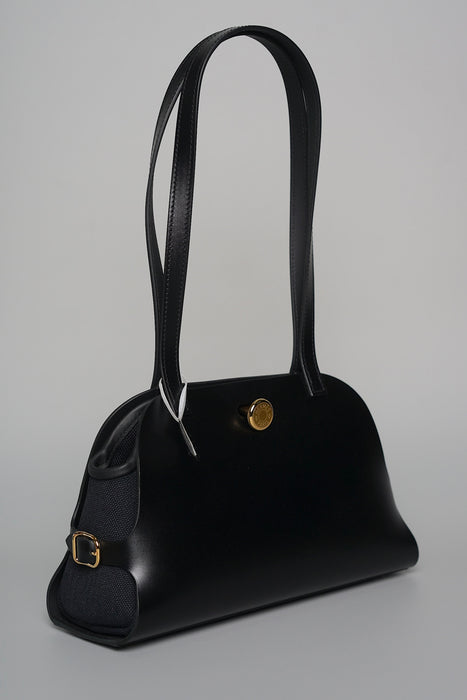 Hermes Tablier Sellier Bag in Black Ghw (Brand New)