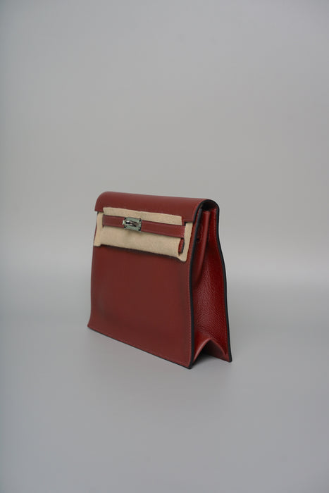 Hermes Kelly Danse in Rouge H Evercolor Phw (Brand New)