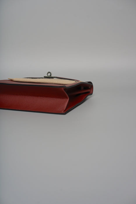 Hermes Kelly Danse in Rouge H Evercolor Phw (Brand New)