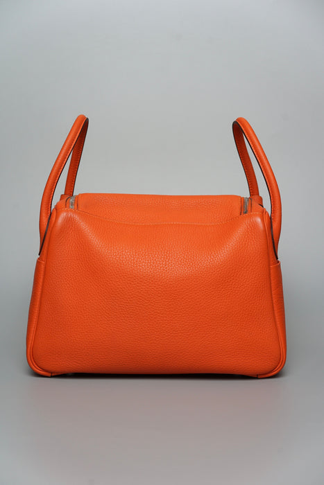 Hermes Lindy 30 in Orange Phw