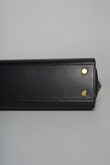 Hermes Tablier Sellier Bag in Black Ghw (Brand New)