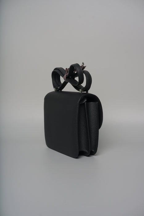 Hermes Constance 18 in Black Epsom Phw (Brand New)