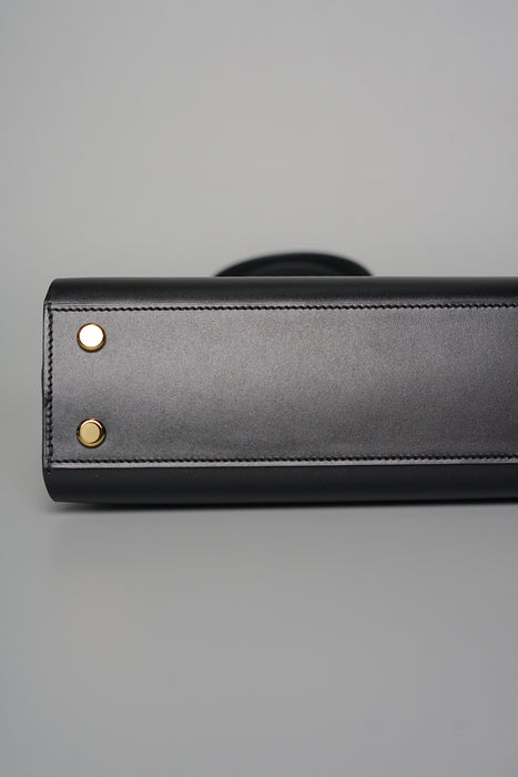 Hermes Tablier Sellier Bag in Black Ghw (Brand New)